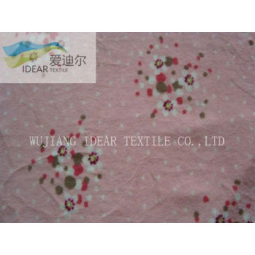 Printed Coral Fleece Fabric for upholstery and blanket